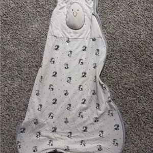 Nested bean and Woolino Swaddle